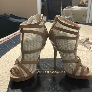 Tan Colin Stuart high heels